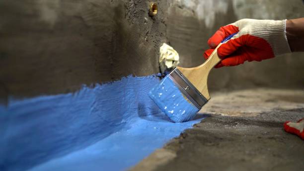 SJ Waterproofing Pros commercial waterproofing team near Hudson, NC
